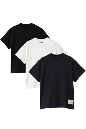 ジル サンダー/JIL SANDERの【JIL SANDER＋】3パックTシャツ/ショートスリーブセット(110100/110102)