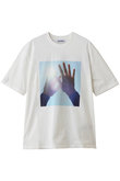 クルーネック フォトプリントTシャツ