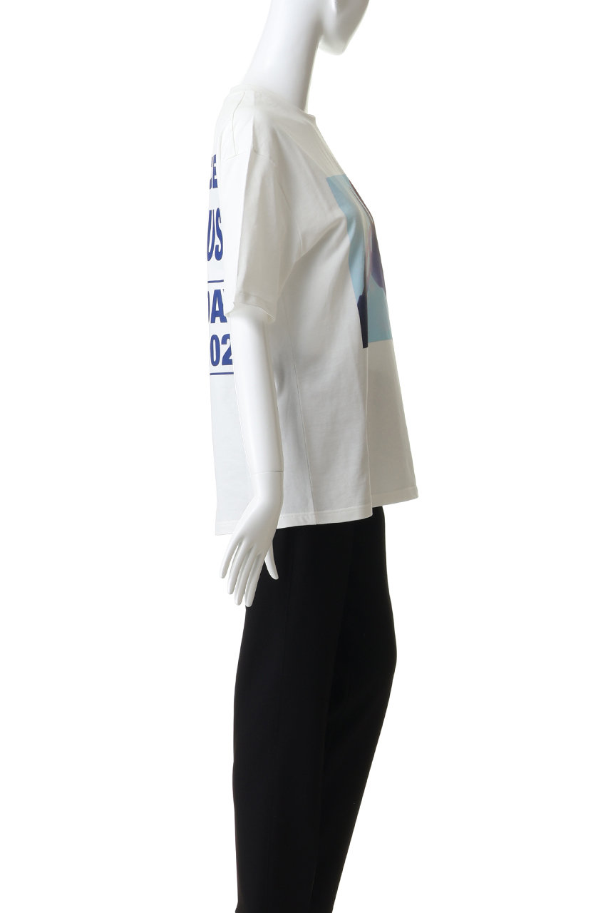 JIL SANDER(ジル サンダー)｜クルーネック フォトプリントTシャツ