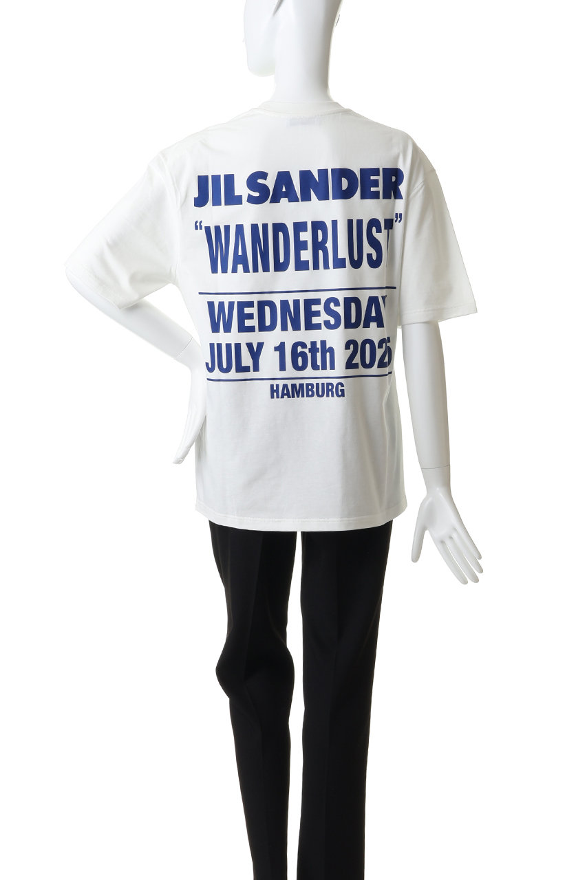 JIL SANDER(ジル サンダー)｜クルーネック フォトプリントTシャツ