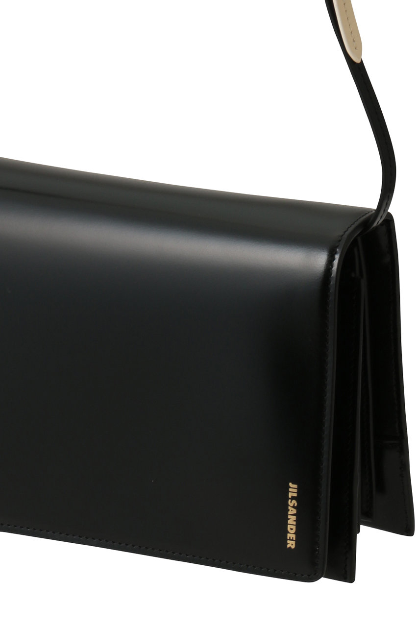 JIL SANDER(ジル サンダー)｜FILE ショルダーバッグ/ブラック の通販