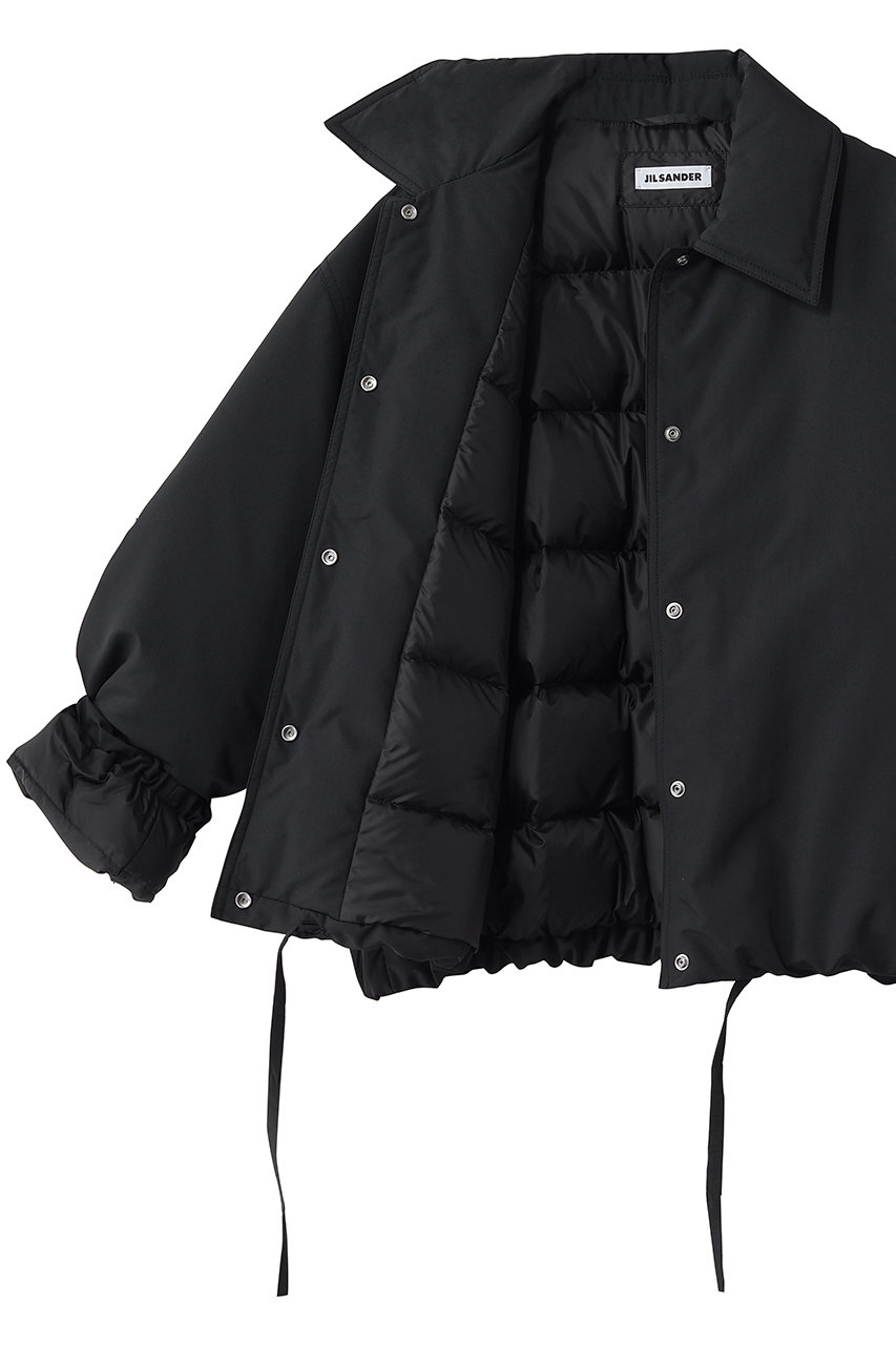 JIL SANDER(ジル サンダー)｜テクニカル ダウンジャケット/ブラック の