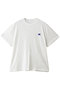 ロゴ刺しゅう コットン クルーネックTシャツ ジル サンダー/JIL SANDER オプティックホワイト