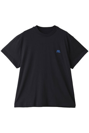 ジル サンダー/JIL SANDERのロゴ刺しゅう コットン クルーネックTシャツ