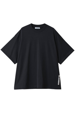 ジル サンダー/JIL SANDERのロゴプリント コットン クルーネックTシャツ