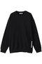 ロゴプリント クルーネック スウェット ジル サンダー/JIL SANDER ブラック