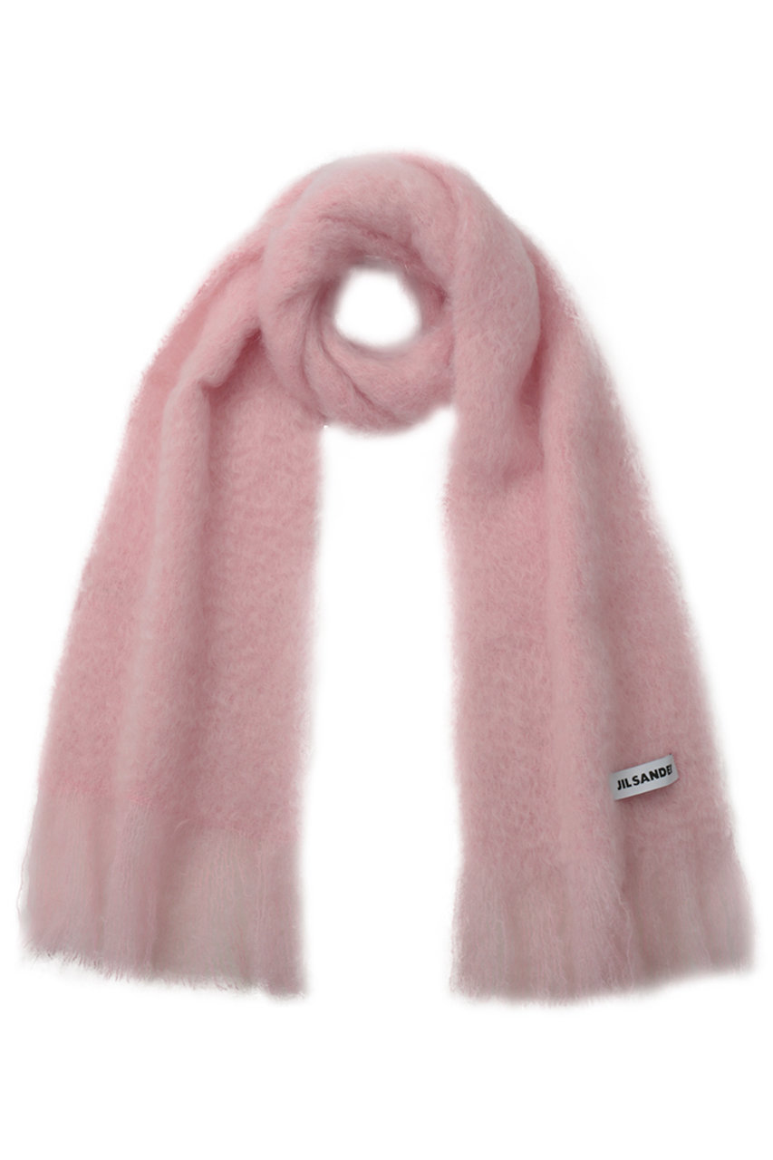 ジル サンダー/JIL SANDERのモヘアミックス ナローマフラー(ブロッサム/J02TE0113-J40041)