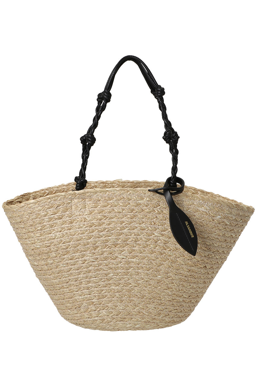 ジル サンダー/JIL SANDERのTANGLE BUCKET SM バッグ(ナチュラル/ブラック/J08WC0013-P9078)
