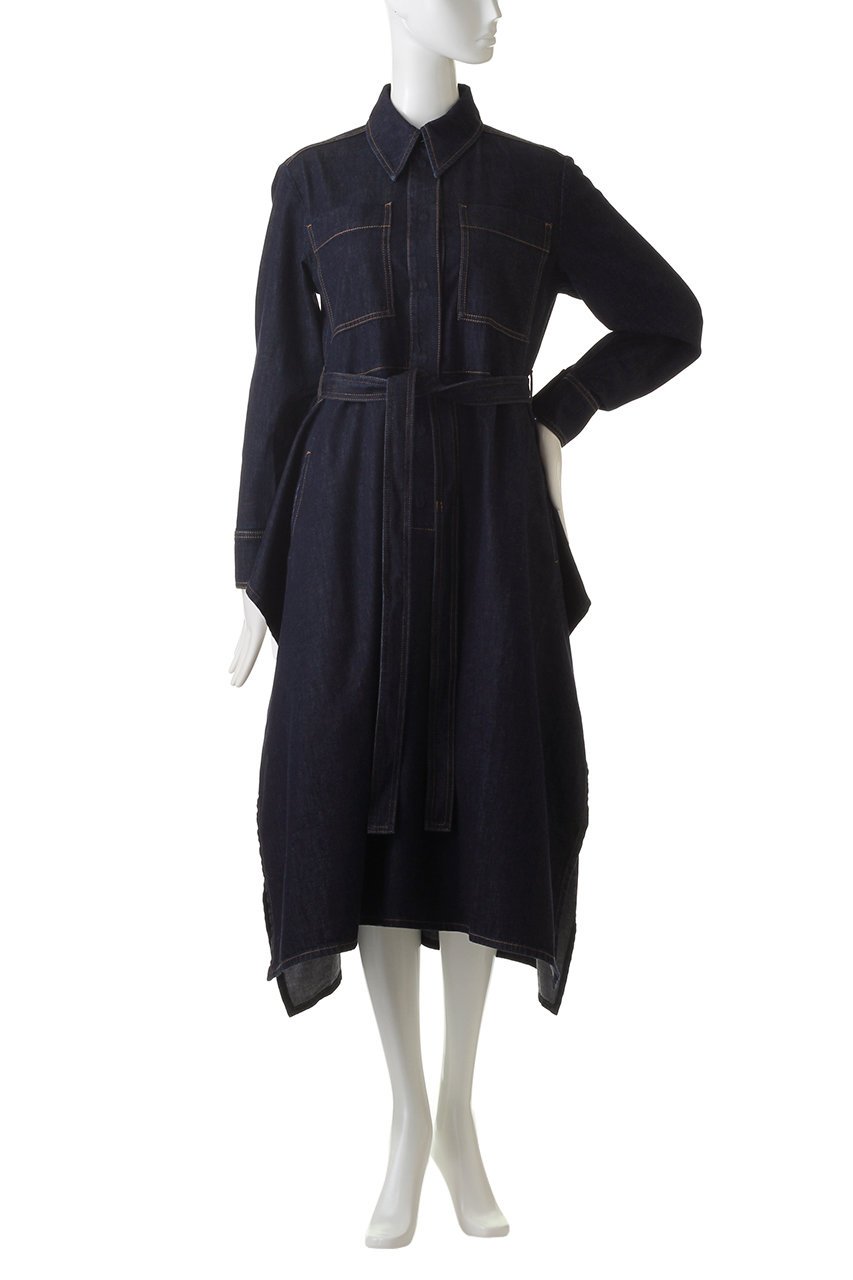 Stella Mccartney ステラ マッカートニー Riley デニムドレス ダークインディゴデニム の通販 Elleshop エル ショップ