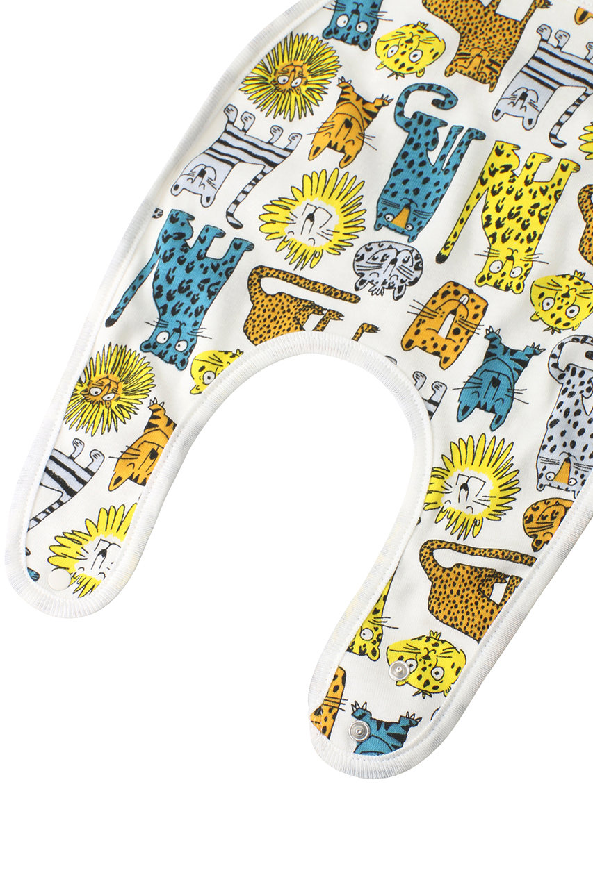 Stella Mccartney ステラ マッカートニー Baby ワイルドキャッツビブセット ホワイト の通販 Elleshop エル ショップ