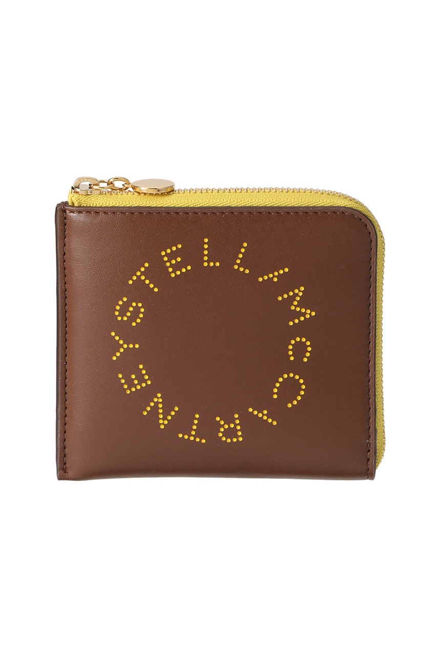STELLA McCARTNEY ステラ マッカートニー Stella Logo カードホルダー財布 シナモン