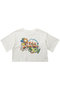 【KIDS】ロゴプリントコットンTシャツ ステラ マッカートニー/STELLA McCARTNEY アイボリー