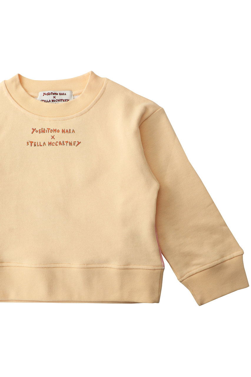 【KIDS】【YOSHITOMO NARA×STELLA McCARTNEY】ロゴプリントスウェットシャツ
