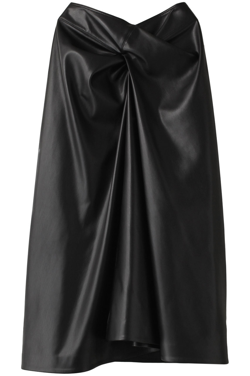 ＜ELLE SHOP＞ STELLA McCARTNEY Alter Mat スカート (ブラック 38) ステラ マッカートニー ELLE SHOP画像