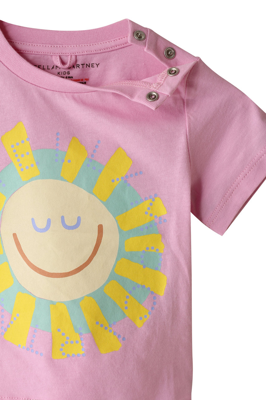 【KIDS】SMILE SUN プリント Tシャツ