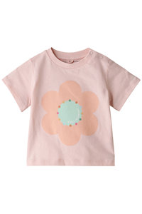 STELLA McCARTNEY(ステラ マッカートニー)｜【BABY】SMILE SUN プリント Tシャツ/ローザ  の通販｜ELLESHOP・(エル・ショップ)