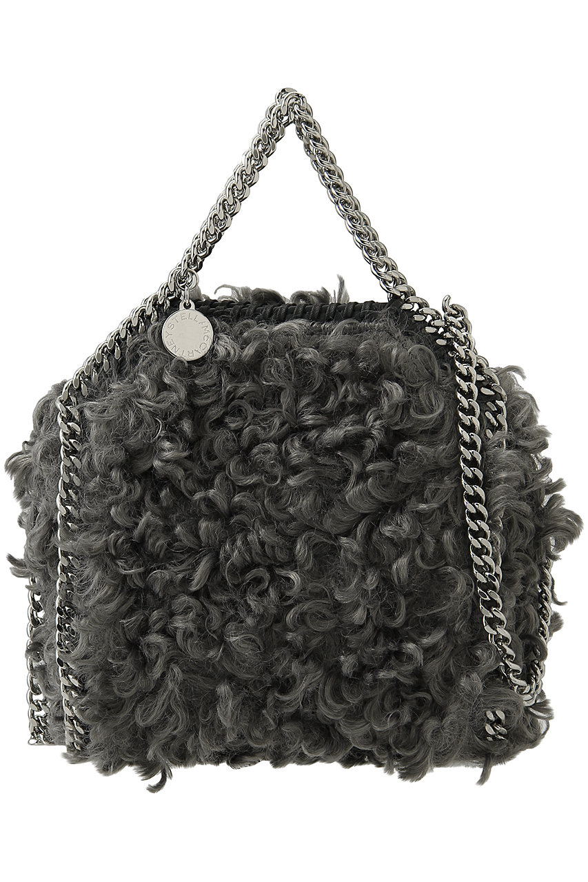 ステラ マッカートニー/STELLA McCARTNEYのFalabella Tiny テディ2wayミニトートバッグ(グレーメランジ/391698WP0459)