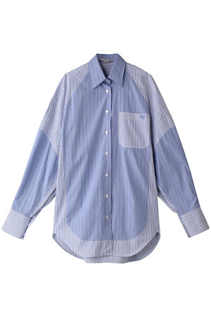 ステラ マッカートニー/STELLA McCARTNEYのミックスストライプシャツ(110400/110403)