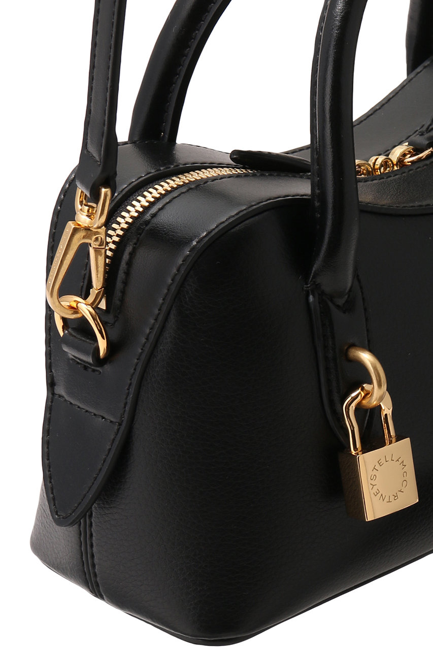 STELLA McCARTNEY 黒 ハンドバッグ Stella McCartney Stella スタッズ ハンドバッグ S | ブラック