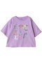 【KIDS】プリントTシャツ ステラ マッカートニー/STELLA McCARTNEY パープル