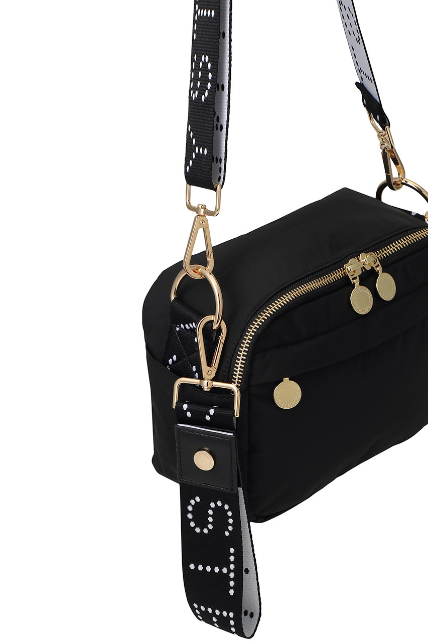 (SALE)『ステラ・マッカートニー】ブラック アルター ナップ STELLA McCARTNEY ステラマッカートニー ステラロゴ トート