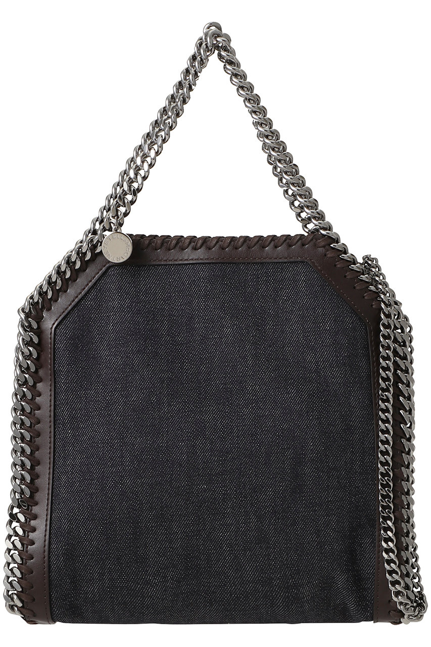STELLA McCARTNEY Falabella Mini デニム2wayトートバッグ (ロウブルーデニム, F) ステラ マッカートニー ELLE SHOP