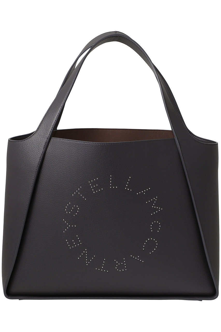 STELLA McCARTNEY グレー スタッズ付き バッグ STELLA McCARTNEY グレー スタッズ付き バッグ