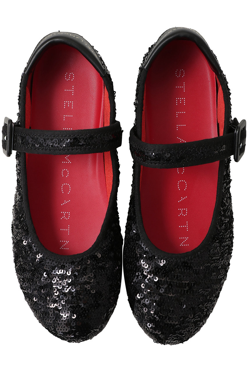 STELLA McCARTNEY S-Wave Sports スパンコールメリージェーン (ブラック, 36(23)) ステラ マッカートニー ELLE SHOP STELLA McCARTNEY S-Wave Sports スパンコールメリージェーン (ブラック, 36(23)) ステラ マッカートニー ELLE SHOP
