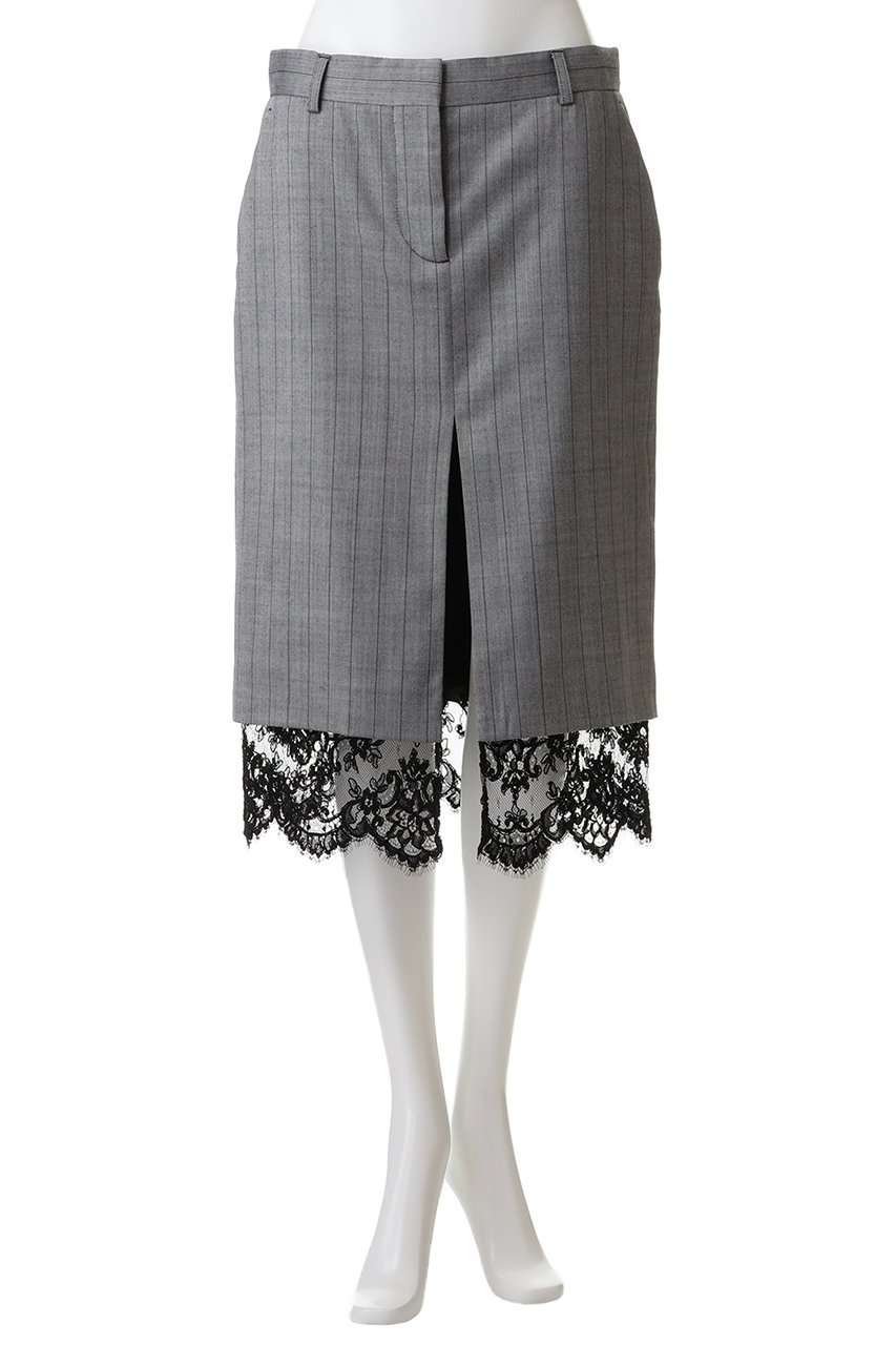 美品 ステラマッカートニー ジャガード織スカート STELLA McCARTNEY(ステラ マッカートニー)｜レースヘム