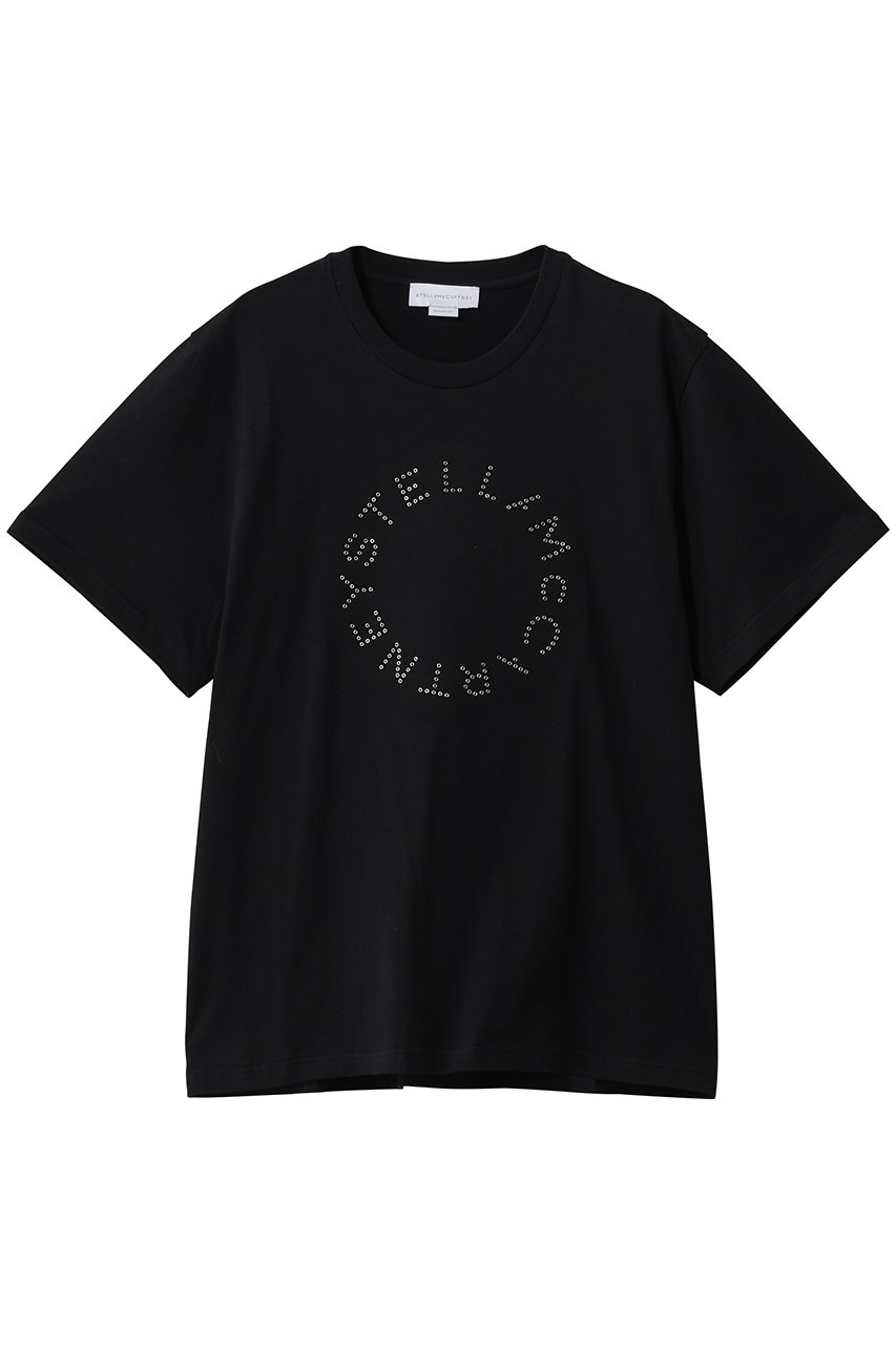 ステラ マッカートニー/STELLA McCARTNEYのハードウェアロゴボーイフレンドTシャツ(ブラック/6J01583SQA24)
