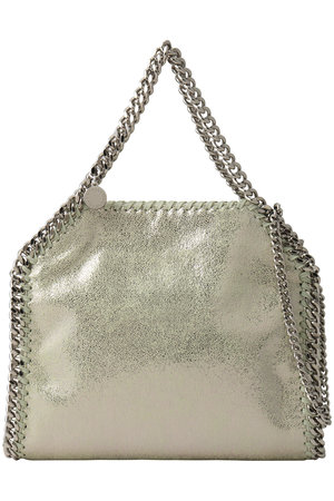 ステラ マッカートニー/STELLA McCARTNEYのFalabella Mini シャイニードットシャモア2wayトートバッグ