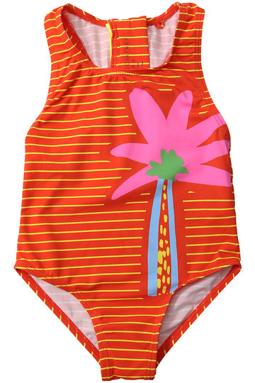 SALE 【40%OFF】 STELLA McCARTNEY ステラ マッカートニー 【Kids】パームツリースイムワンピース レッド