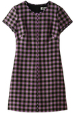 チェックワンピース