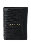 VANITOSI リザード型押し2つ折り財布