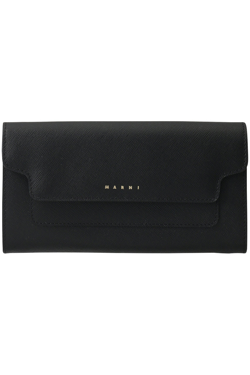 Marni マルニ Trunk 長財布 ブラック の通販 Elleshop エル ショップ