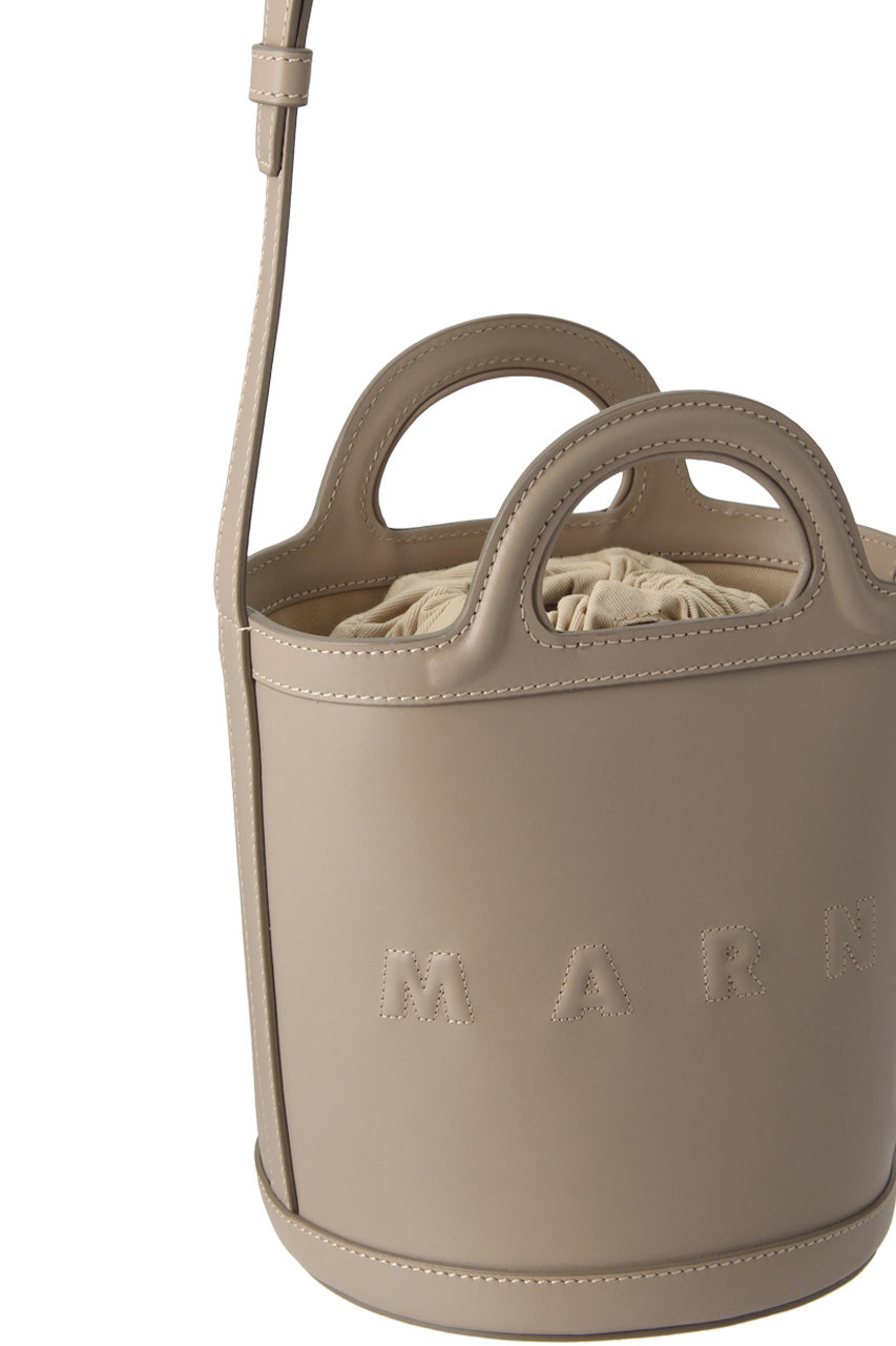 【新品未使用】 マルニ MARNI バケットバッグ 2way ハンドバッグ TROPICALIA SUMMER MINI BUCKET RAW SIENNA SCMP0056Q1P3860