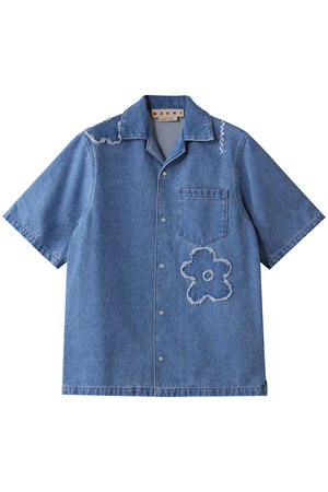 MARNI - MARNI マルニ ブラウス 38(S位) 紺 【古着】【中古】の