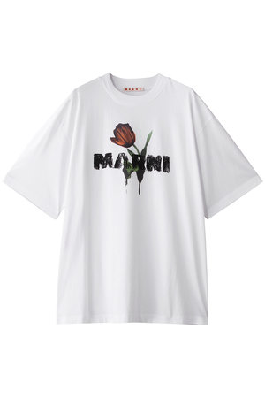 マルニ/MARNIのチューリップロゴTシャツ(110100/110102)