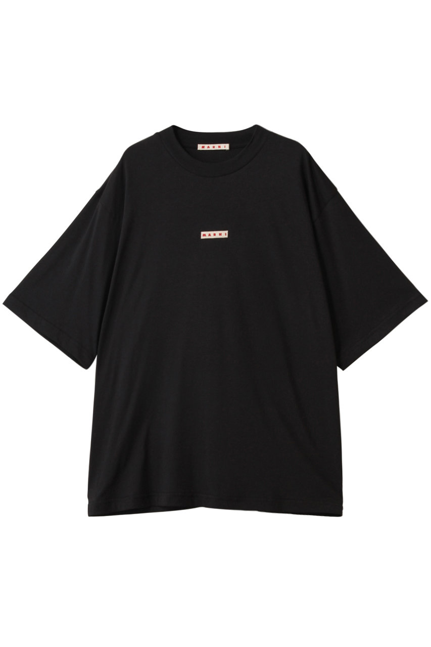 MARNI 【MEN】MARNIラベル付きTシャツ (ブラック, 44) マルニ ELLE SHOP MARNI 【MEN】MARNIラベル付きTシャツ (ブラック, 44) マルニ ELLE SHOP