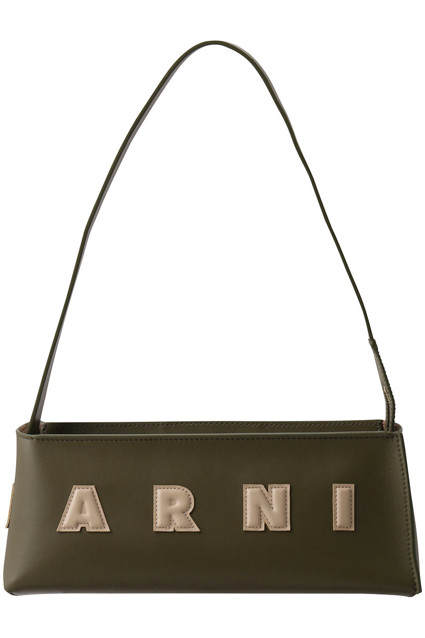 MARNI MUSEO バゲットバッグ (ディープセージ×ウィンターウィート, F) マルニ ELLE SHOP MARNI MUSEO バゲットバッグ (ディープセージ×ウィンターウィート, F) マルニ ELLE SHOP