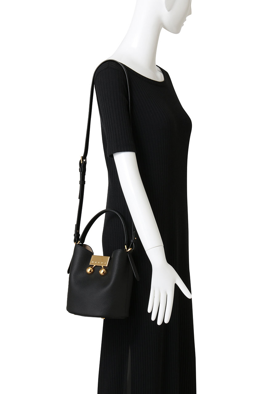 MARNI(マルニ)｜TRUNKAROO 2wayバケットバッグ/ブラック の通販