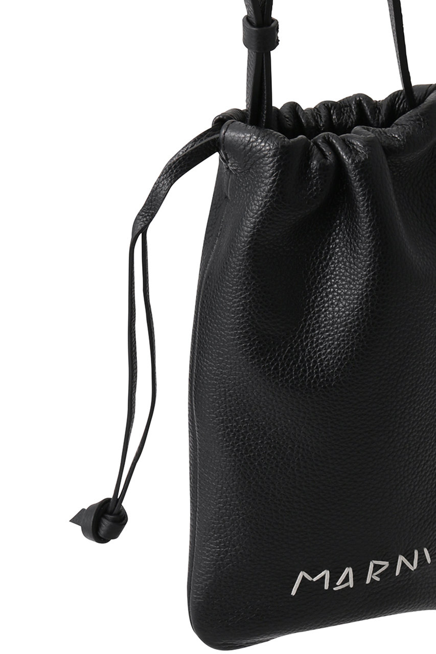 MARNI(マルニ)｜MARNI MENDING 2wayドローストリングスマホポシェット
