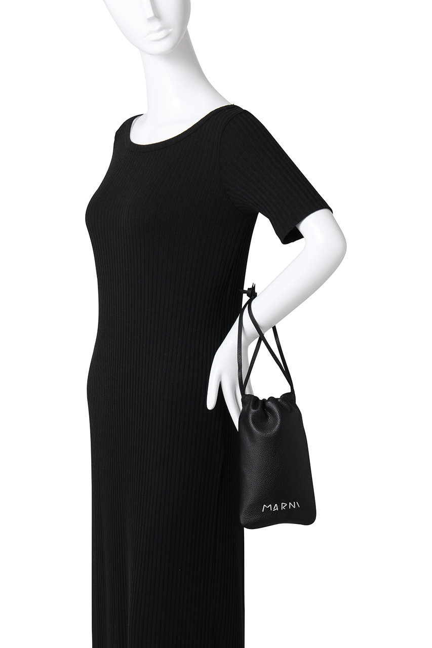 MARNI(マルニ)｜MARNI MENDING 2wayドローストリングスマホポシェット
