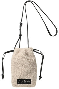 MARNI(マルニ)｜MARNI MENDING 2wayドローストリングスマホポシェット