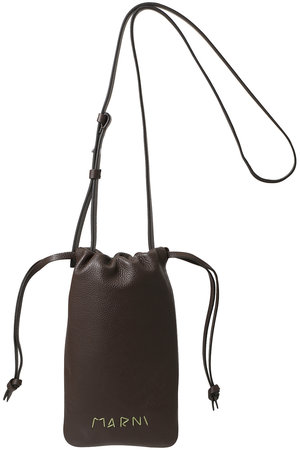 マルニ/MARNIのMARNI MENDING 巾着スマホポシェット(120100/120103)