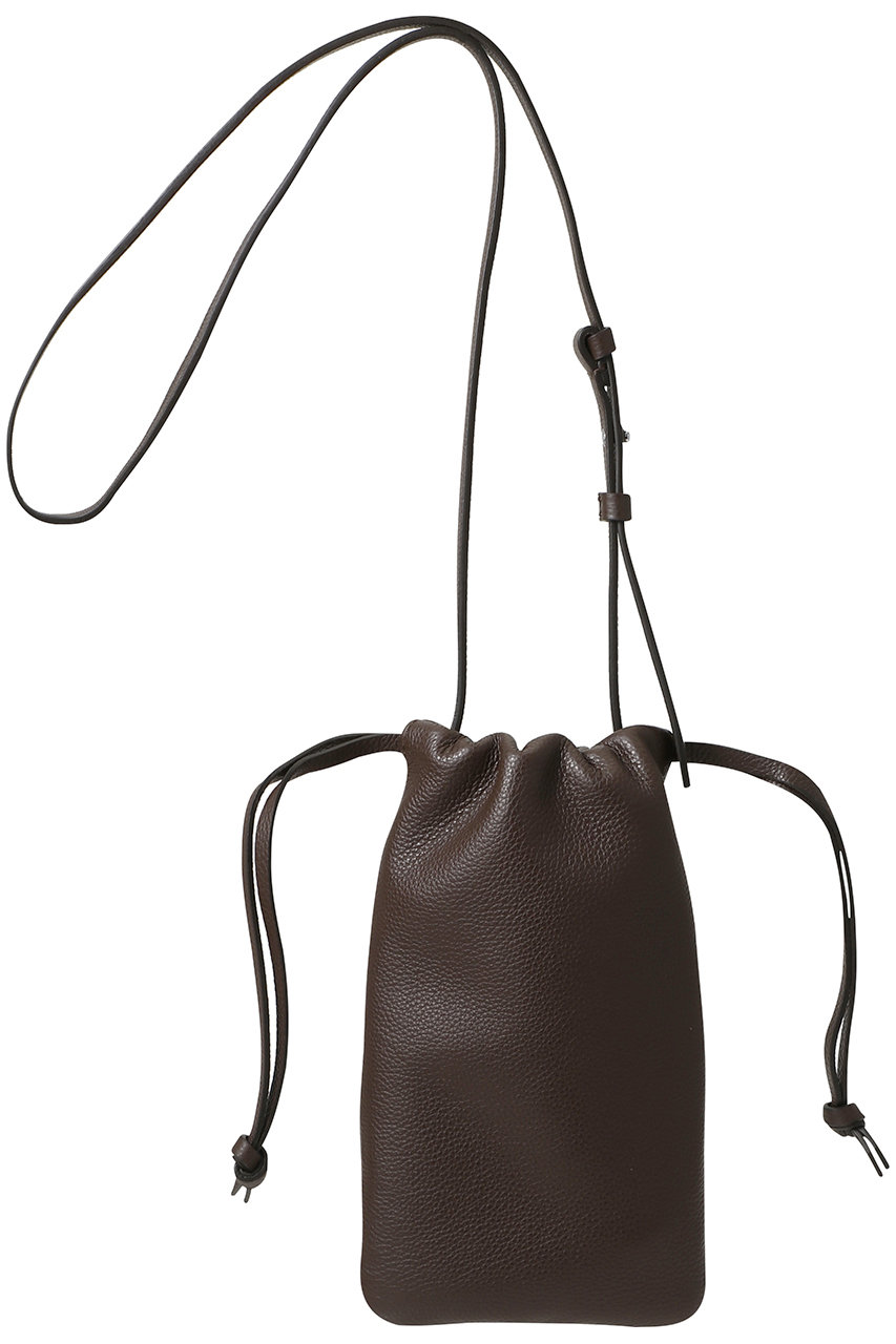 MARNI(マルニ)｜MARNI MENDING 巾着スマホポシェット/コーヒー の通販