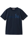 アニマルアルファベットロゴTシャツ