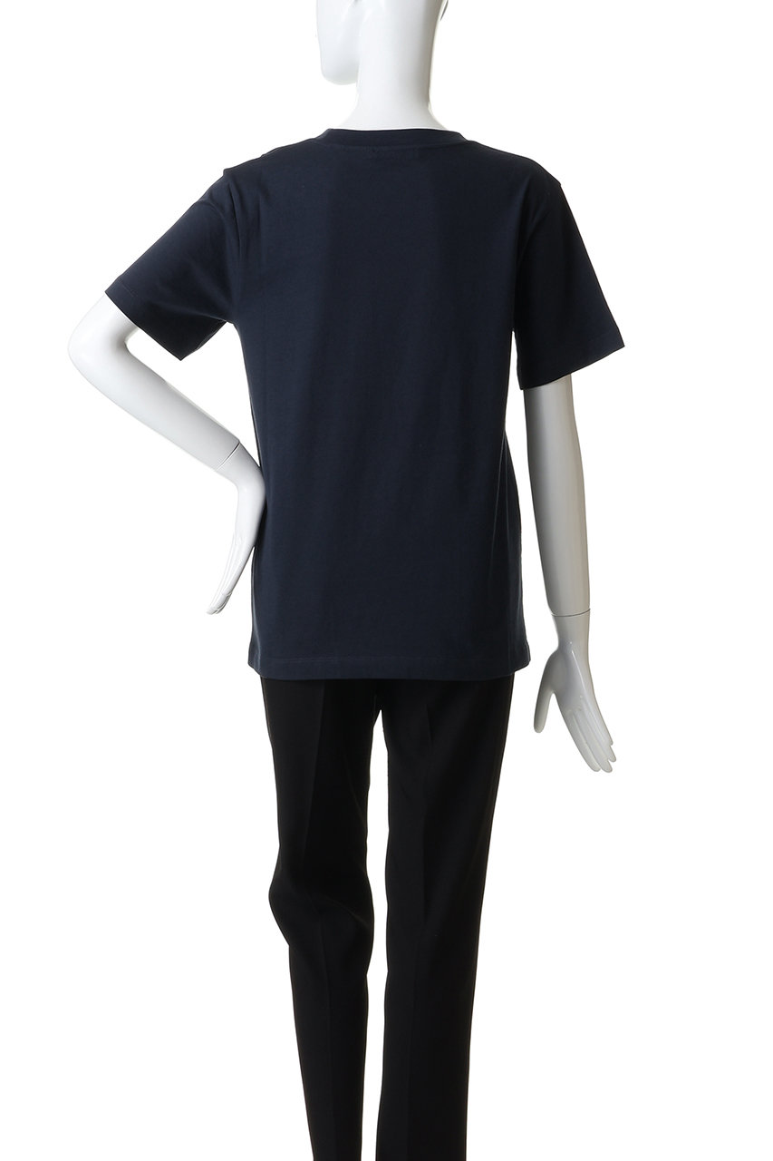 MARNI(マルニ)｜アニマルアルファベットロゴTシャツ/ブルーブラック の