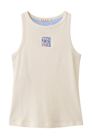 マルニ/MARNIのMARNI フレームロゴタンクトップ(110100/110101)