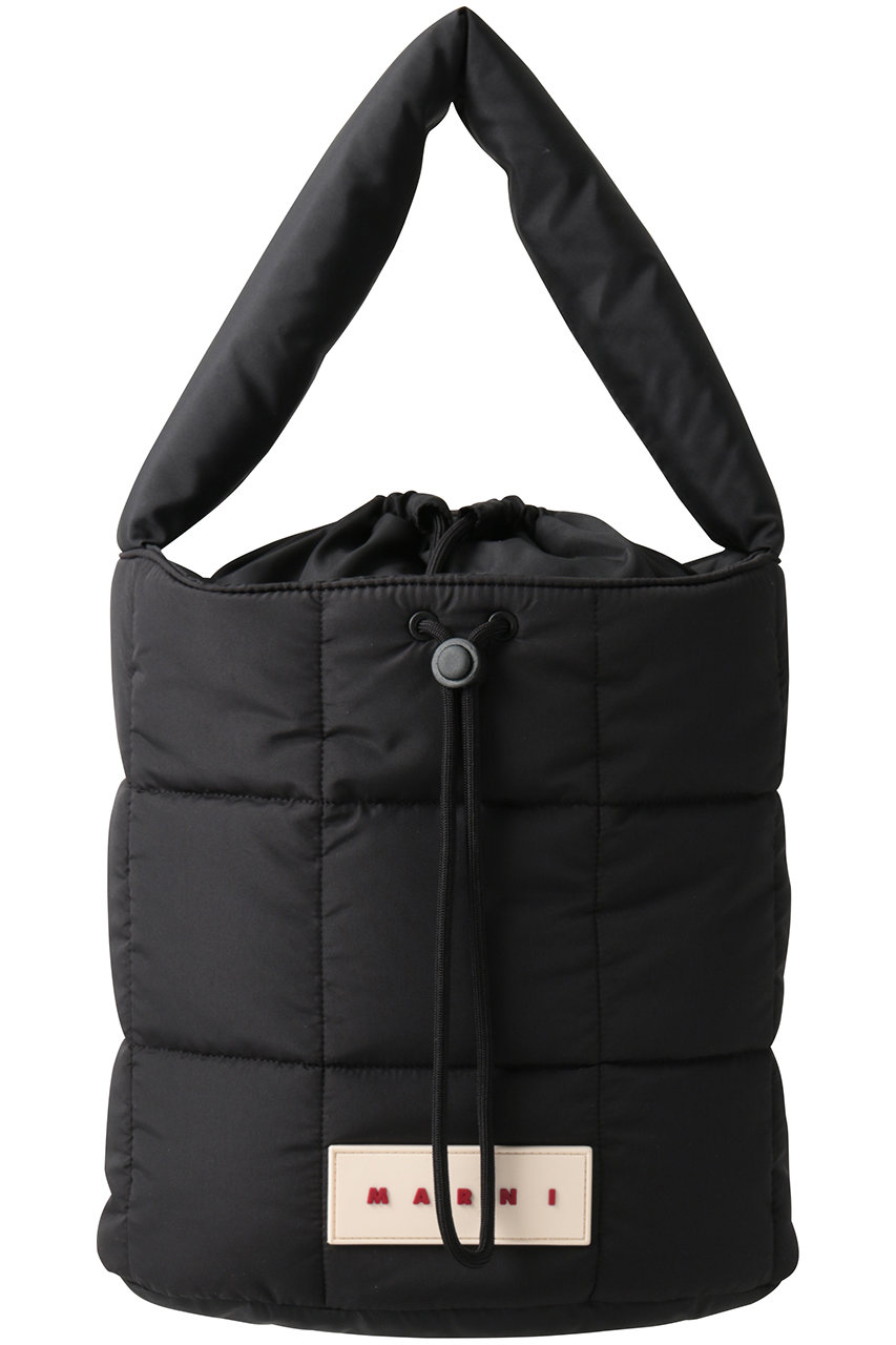 マルニ/MARNIのPUFF バケットバッグ(ブラック/SBMP0269A0-P8068-00N99)